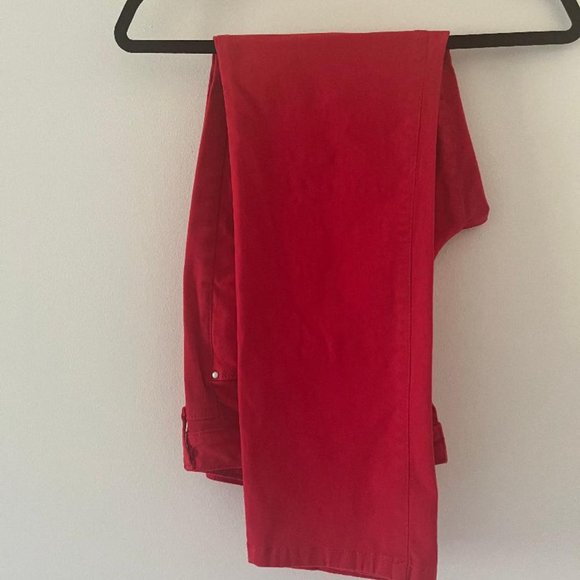 Charter Club Red Jeans Size 8 - Picture 5 of 7